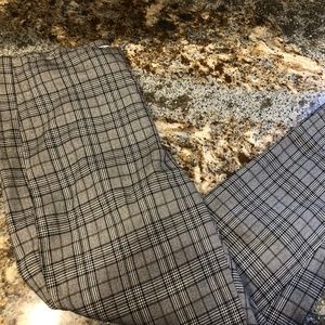 NWT White House Black Market Plaid Skinny Pants 00